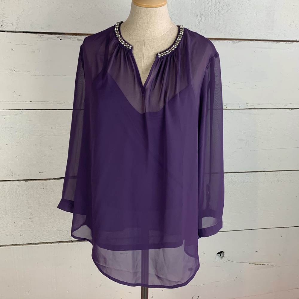 NWT Liz Claiborne top L